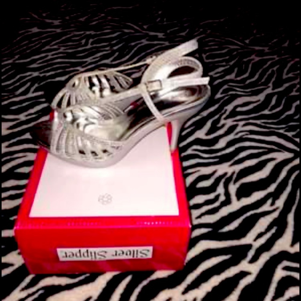 Sparkly shoes I wore once for a wedding!
